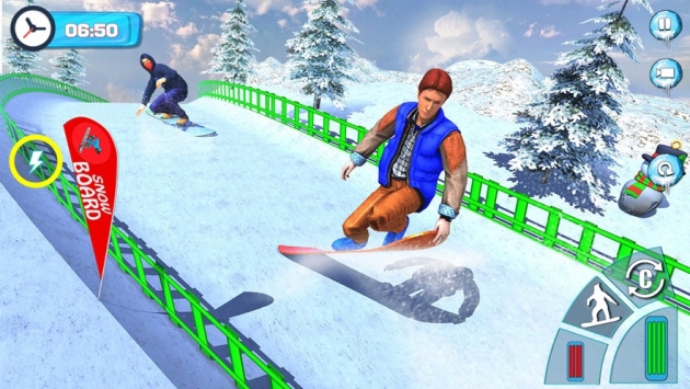 滑雪板滑雪比赛2020ios版游戏截图-5