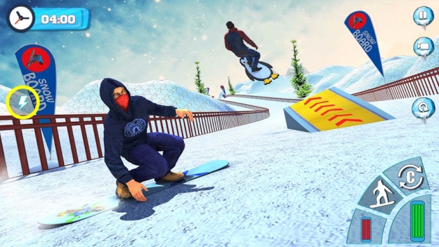 滑雪板滑雪比赛2020ios版游戏截图-2