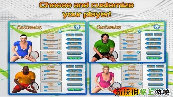 世界网球巡回赛(含数据包) First Person Tennis World Tour v1.7游戏截图-2