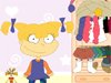 麻花辫小女孩
