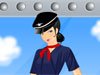 空姐笑笑