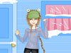 雪地里的女孩