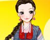 大辫子韩式少女