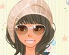 活力黑肤少女