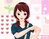 乖巧圆脸女孩