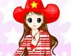 牛仔拉拉队少女