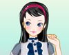 漂亮彩色女生