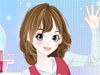 宽松衫少女