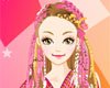 彩辫冬装辣妹
