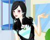 鲜花露肩女郎