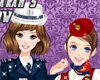 贝拉和萨拉制服秀