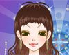 沉静粉色女孩