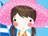 沙滩阳光女孩