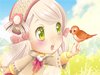 小女孩和小麻雀