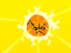 射太阳