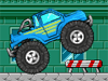 蓝色卡车