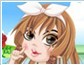 湖边女孩