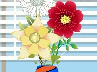个性的艺术插花