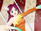 杂技小女孩