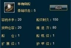 船只选择要慎重 航海之王船只选择技巧