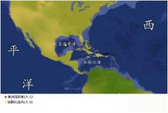 分享航海之王海盗的分布图