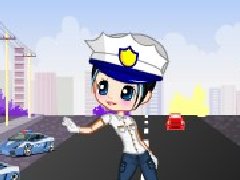 可爱小女警换装