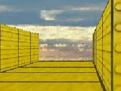 3D黄色迷宫