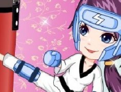 跆拳道女孩