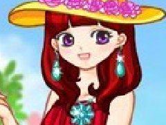 长裙飘飘