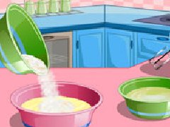 制作柠檬奶油蛋糕