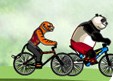 功夫熊猫骑自行车