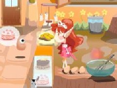 公主做蛋糕
