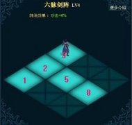 全面解析武林3六脉剑阵攻略