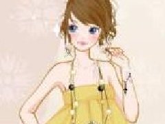 蕾丝裙女孩
