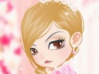 粉色婚纱