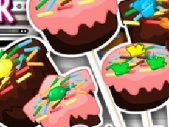 美味蛋糕棒棒糖