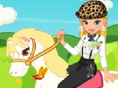 骑马少女