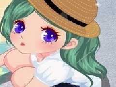 粉嫩女孩化妆