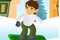 少年骇客学滑雪