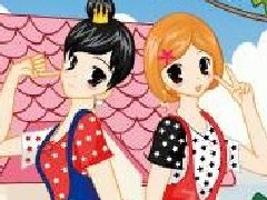 秋日阳光姐妹