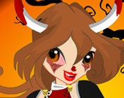 小魔女万圣节装扮