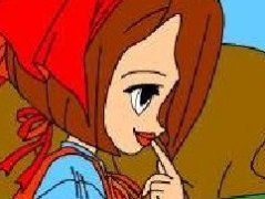 给小姑娘上色