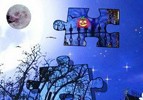 万圣节黑夜拼图