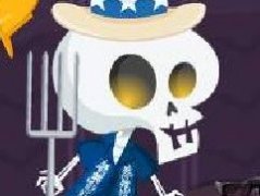 装扮骷髅勇士