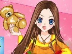 卧室可爱女孩