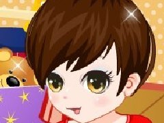 玩Ipad的女孩