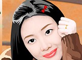 打扮真实女孩