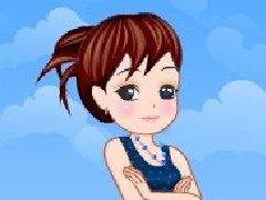 纯真小女孩