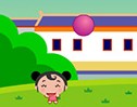 细妹子躲避球