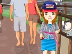 女孩动物园着装